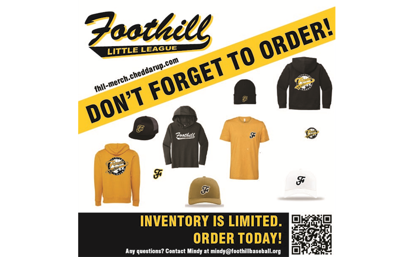 Order or pick up your FHLL Fanwear at the Snack Shack! 